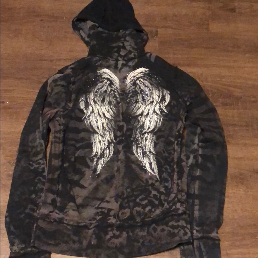 Sinful bling hoodie